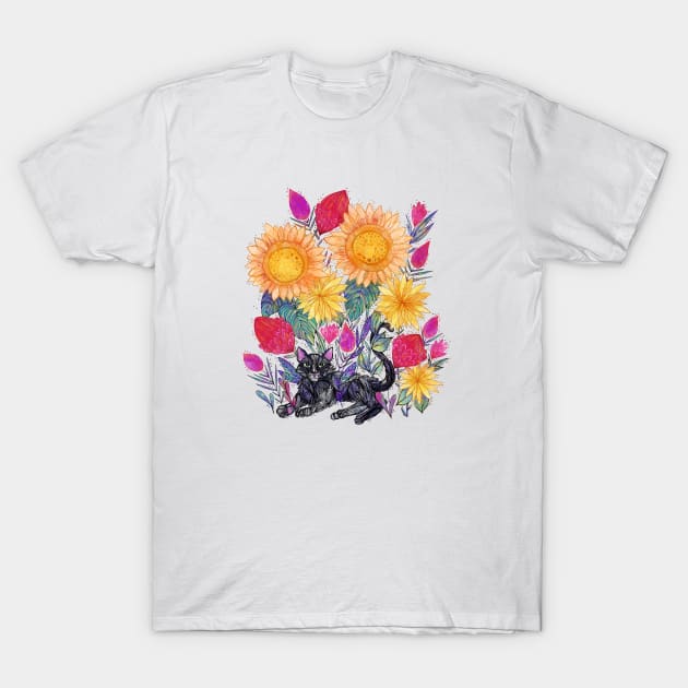 The Garden T-Shirt by InkedinRed